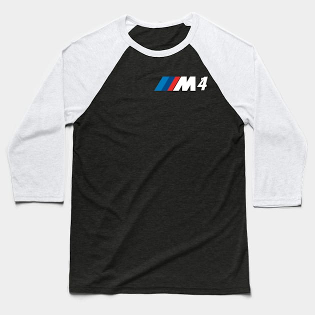 BMW M4 Baseball T-Shirt by remixer2020